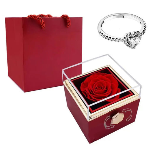 Eternal Rose Jewelry Box